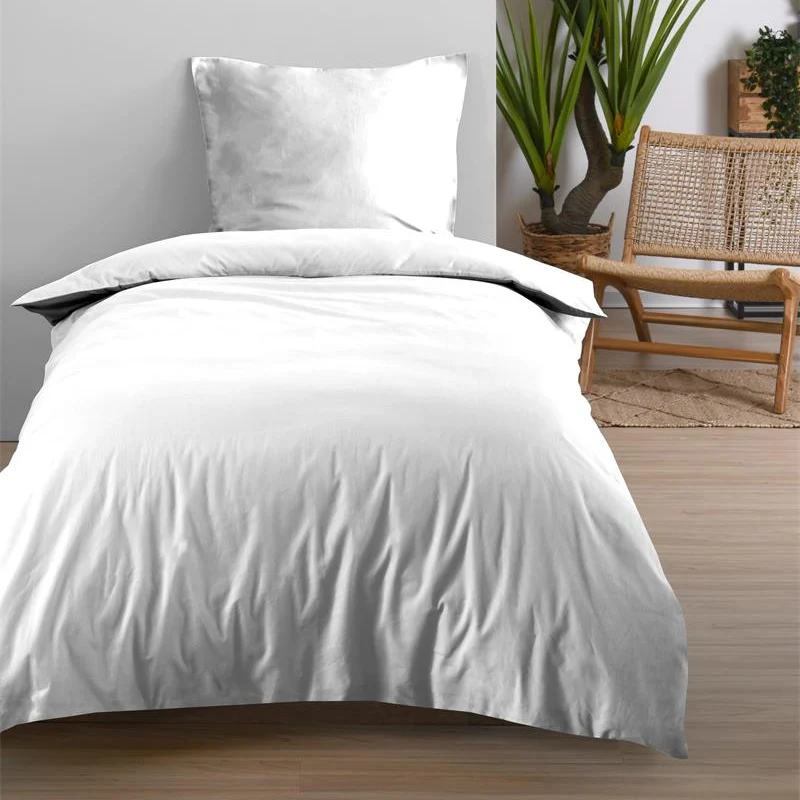 Housse de couette 140 x 200 cm Blanc