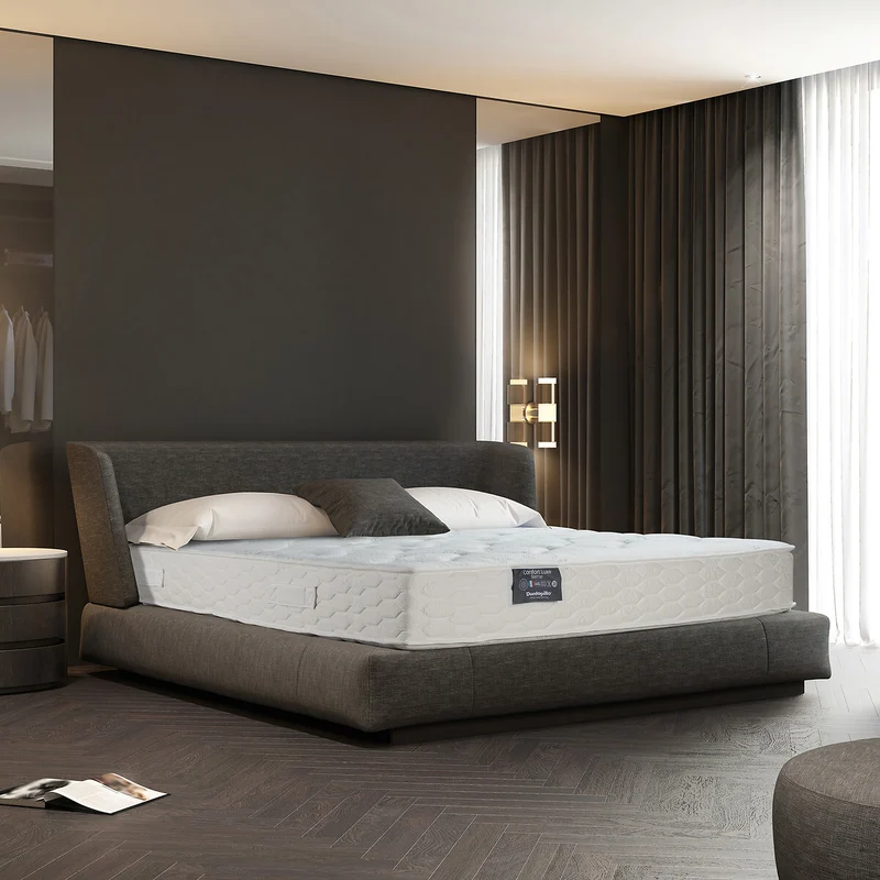 Matelas DUNLOPPILO 100% latex 20% végétal ferme 3 zones H22 140x190cm