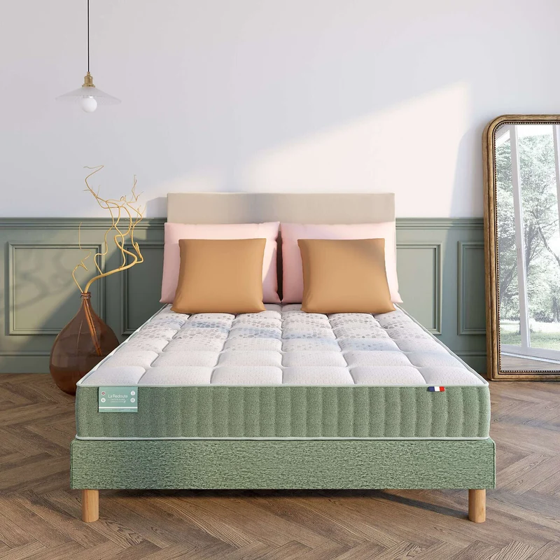 Matelas La Redoute Interieurs dos sensible, 1362 ressorts, 7 zones, soutien ferme, accueil tonique