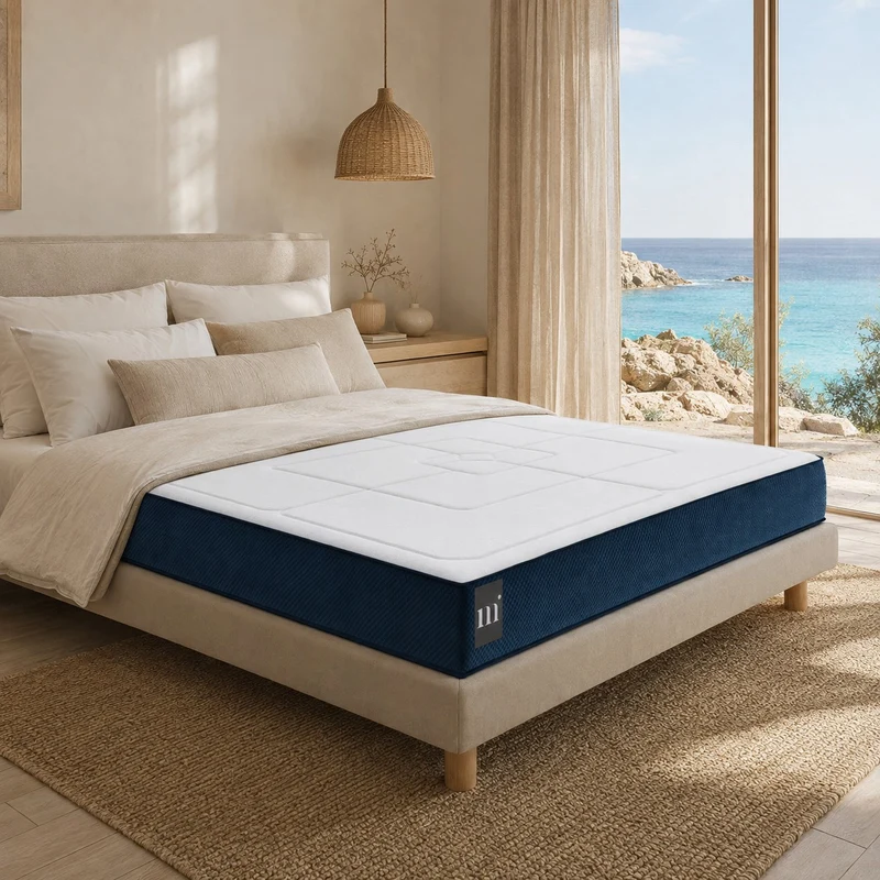 Matelas en mousse LORNE 90x190 cm épaisseur 22 cm