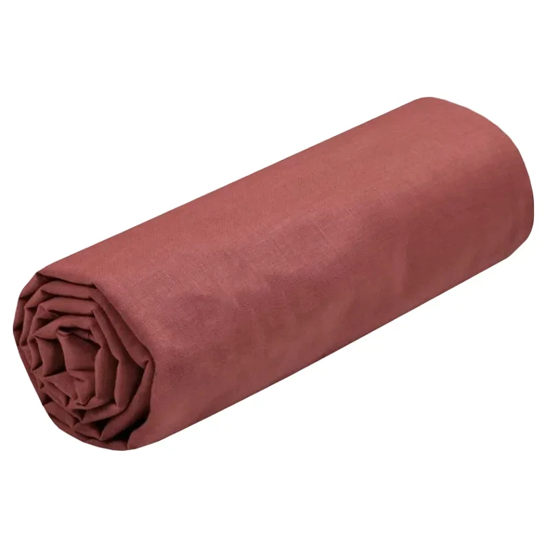 Drap housse grenache | 90 x 190 cm