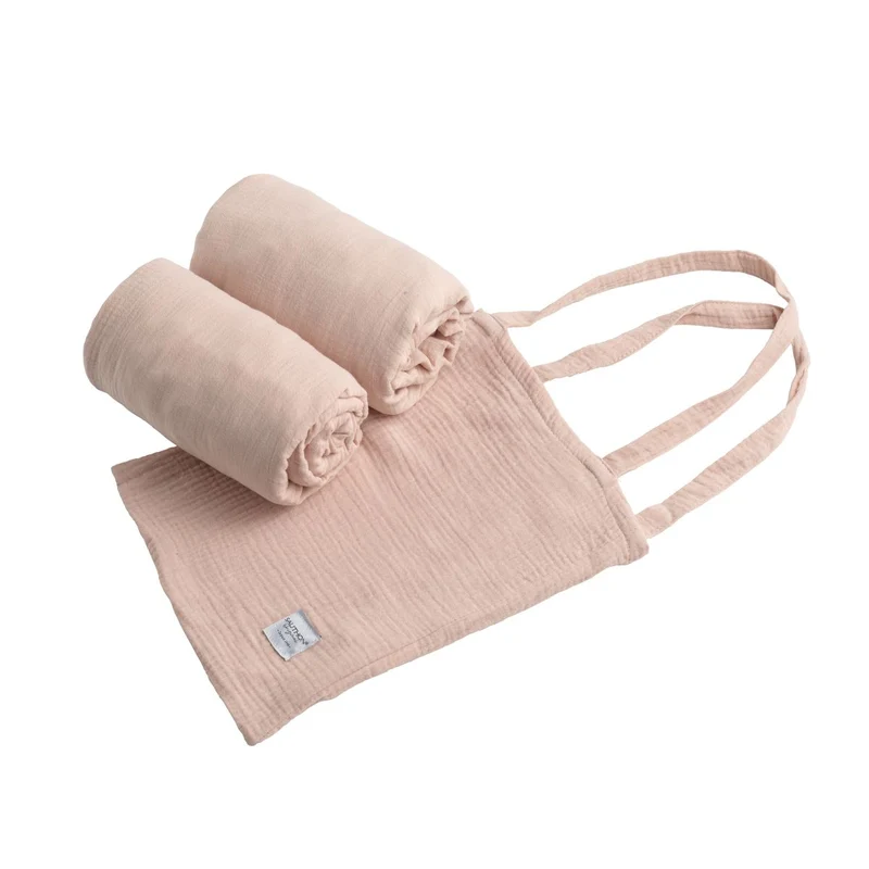 2 draps housses rectangulaires