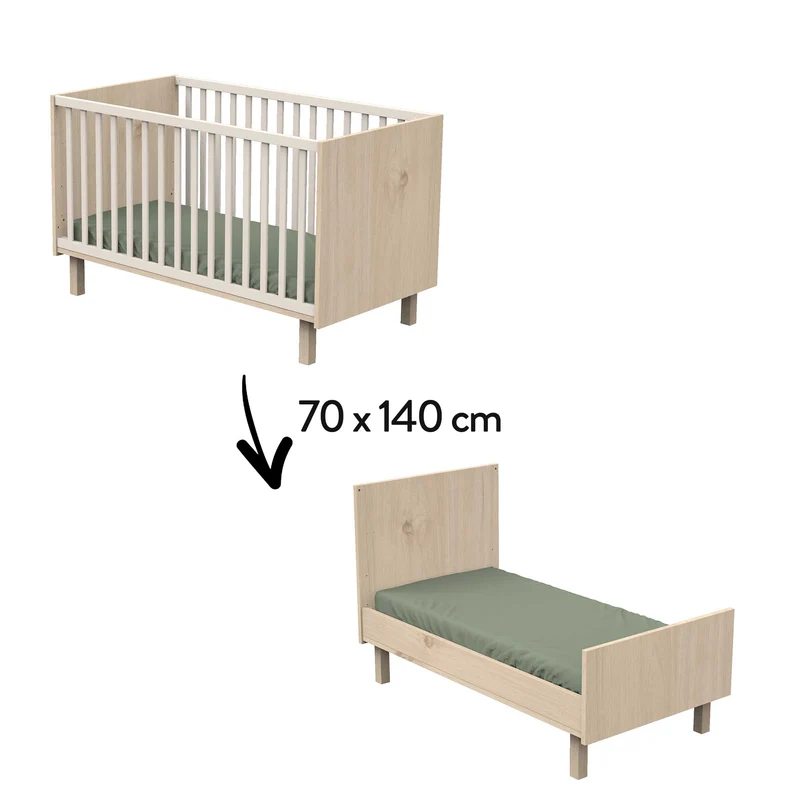 Solène Lit bébé évolutif