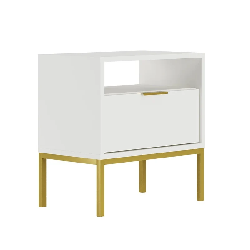 Table de chevet Seattle Blanc
