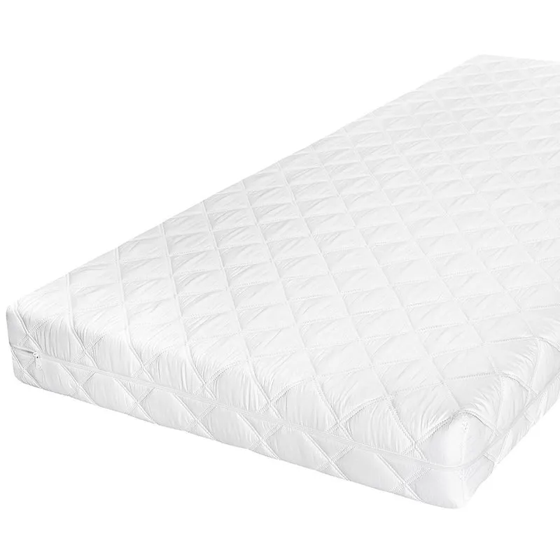 Matelas 140x200 mousse latex 12 cm Cléo Blanc