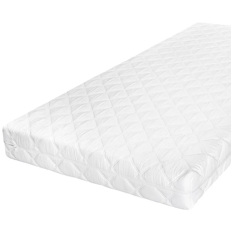 Matelas 120x200 mémoire de forme 14 cm Noah Blanc