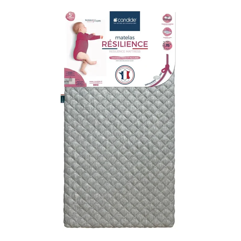 Matelas déhoussable Résilience