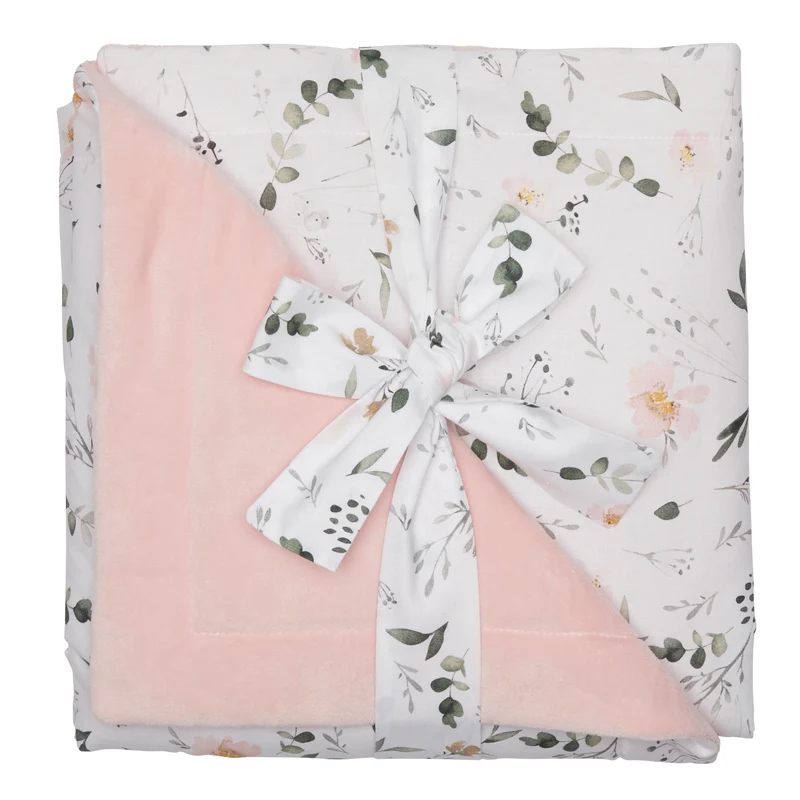Sweet Garden Couverture Luxe en Minky