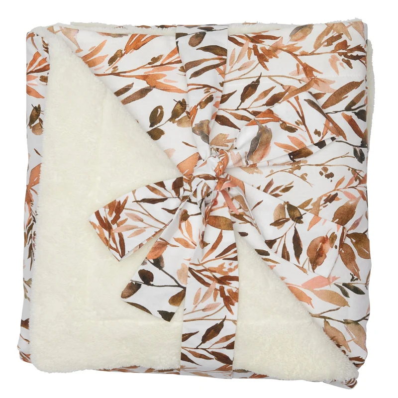 Caramel Forest Couverture Luxe microfibre