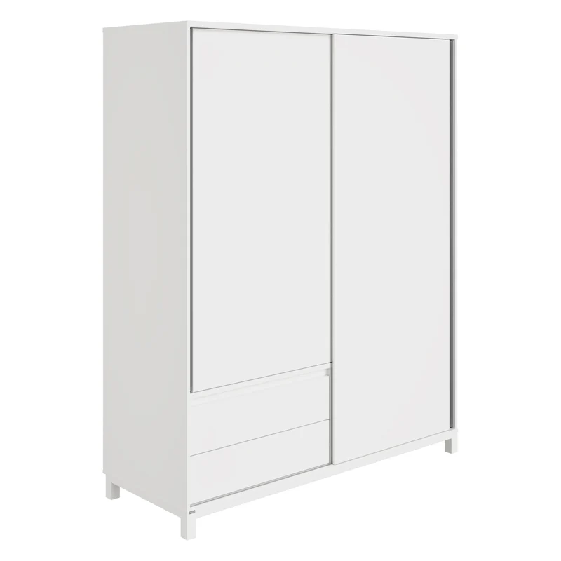 Olli Armoire 2 portes + 2 tiroirs