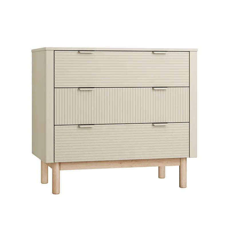 Commode 3 tiroirs Pinio Miloo Champagne
