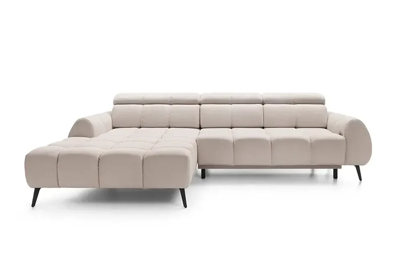 Canapé d'angle avec Assise Électrique PINA - 295 x 236 cm