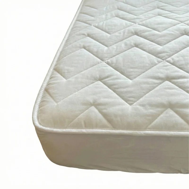 Protège matelas réversible & molletonné coton - SIMPLY 100% coton
