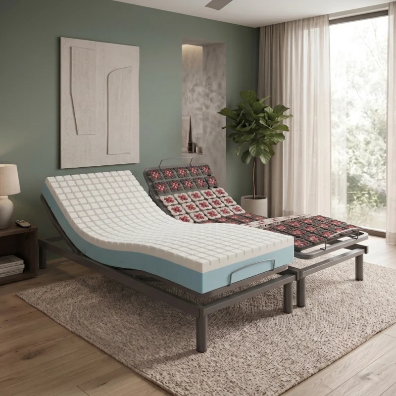 Matelas anti-escarres en mousse, compatible literie électrique, housse imperméable - Collection Anti-Escarres