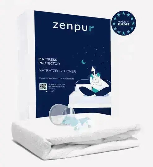 Protège-Matelas Imperméable ZenPur | Respirant & Anti-Bruit | 120 x 200 cm