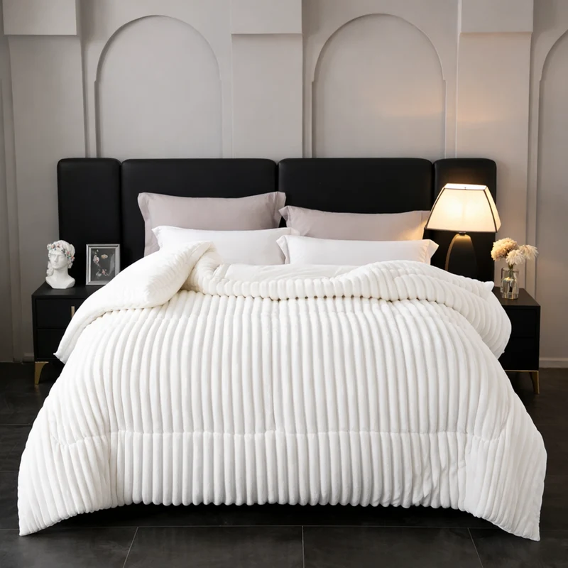 Couette haut de gamme grand froid, réversible - Collection Coton Club