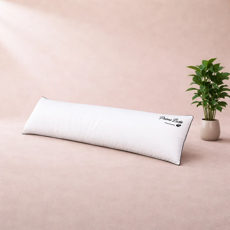 Hypnos - Traversin duvet et plumes de canard ergonomique tissu coton