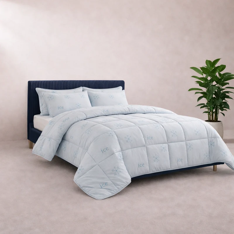 Ice Cool - Couette été rafraîchissante microfibre respirant technologie Quick-Dry 300 g/m²