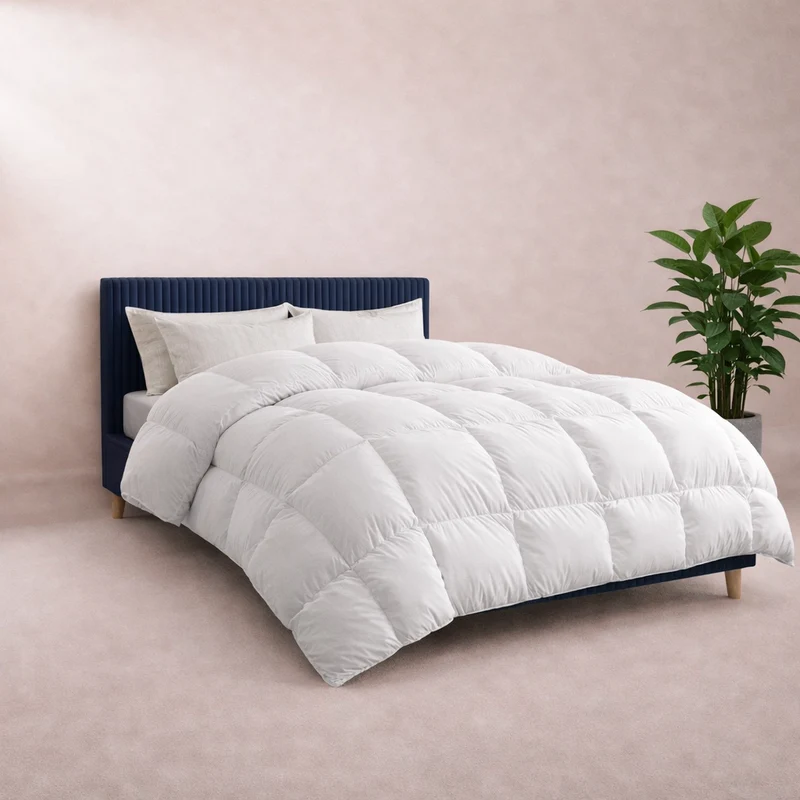 Luxe Plume - Couette chaude 100% plumes naturelles 500 g/m²