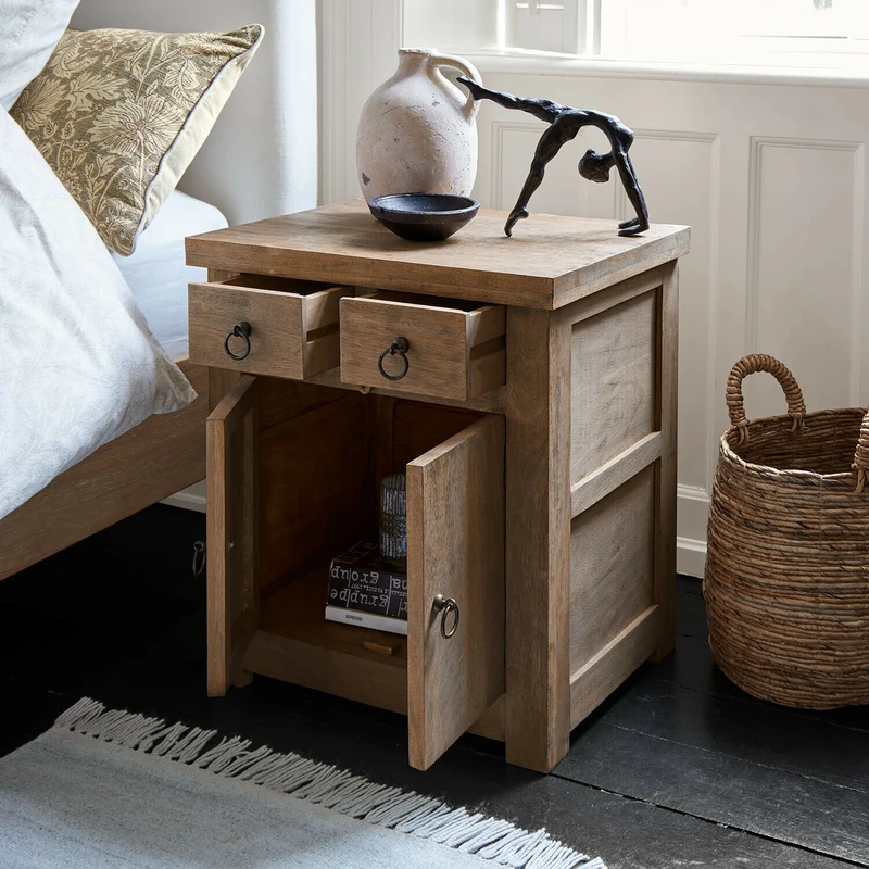 Table de chevet LOBERON Fenaro en bois massif