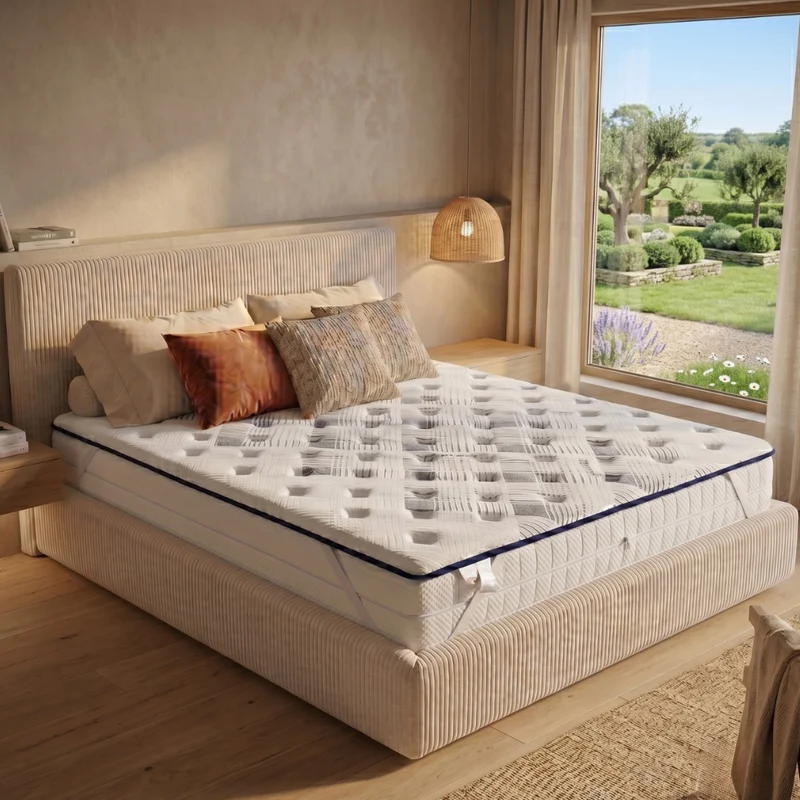 Surmatelas été rafraîchissant à mémoire de forme - Collection Everest