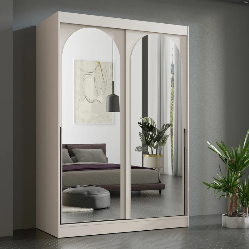 Armoire MOBILIER 1 Toledo 132 (Cachemire)