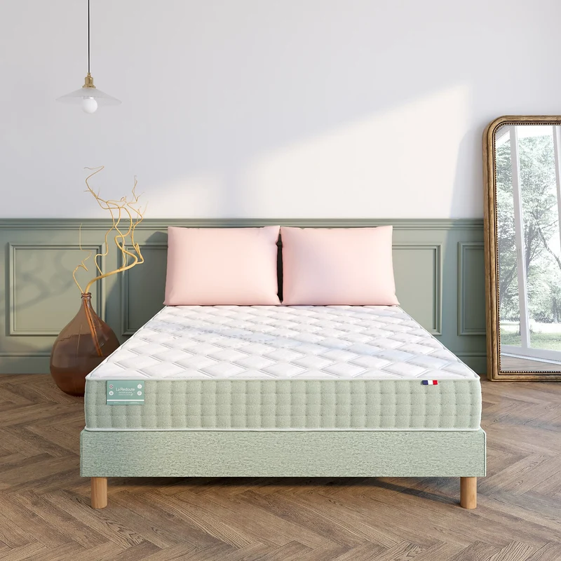 Matelas dos sensible latex, 5 zones, soutien ferme, accueil tonique 160x200cm