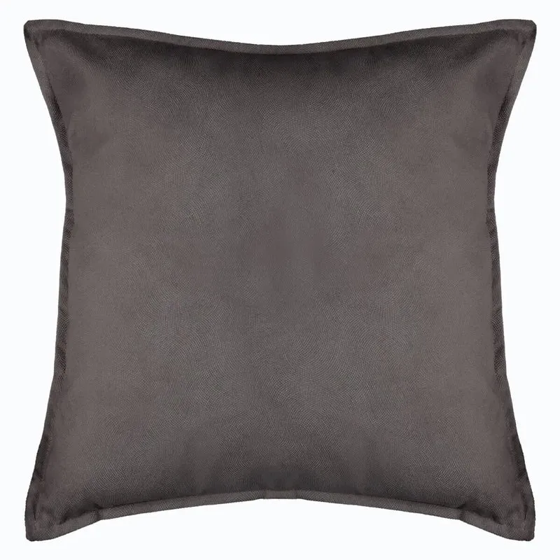 Coussin Lilou Gris ardoise, 55x55 cm