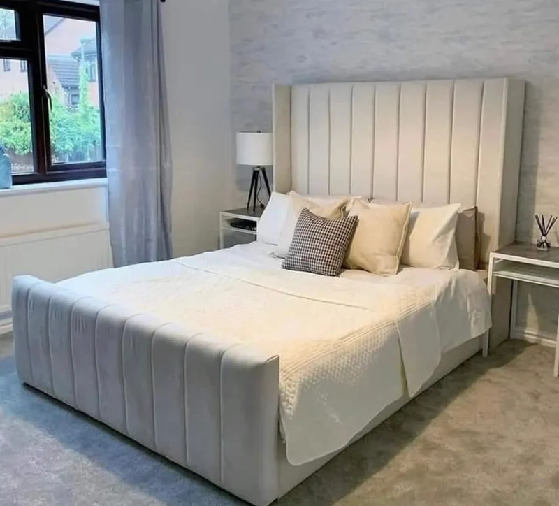 LIT COFFRE BOX TOKYO BEIGE 90 x 190 cm