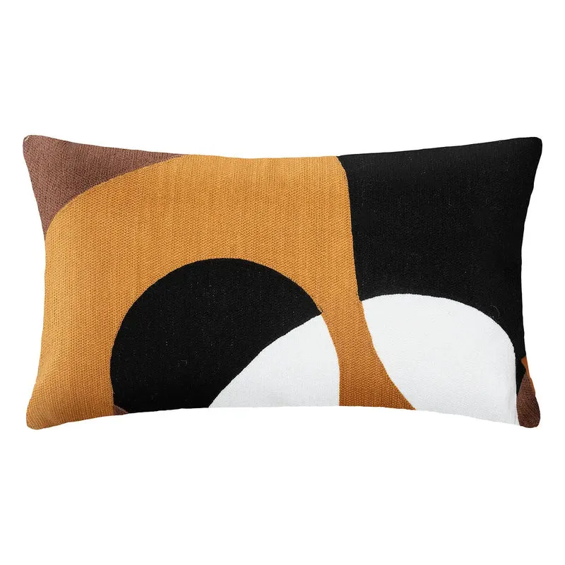 Coussin Hary Jaune moutarde, 30x50 cm