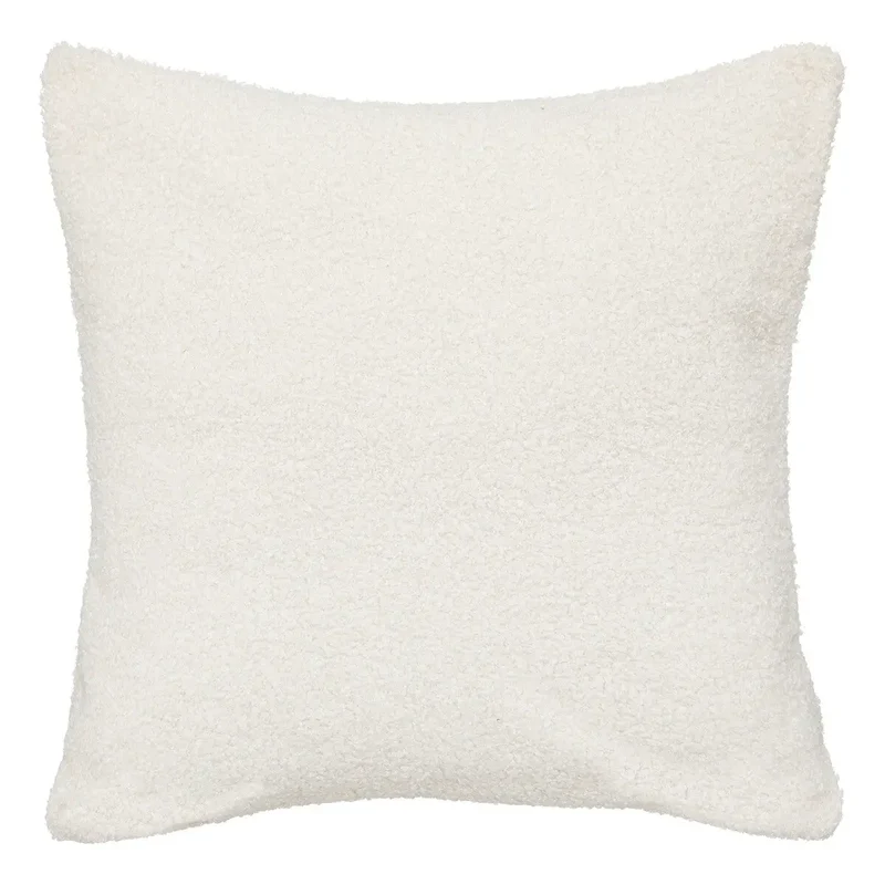 Coussin Jaiko Fausse fourrure, bleu, 40x40 cm