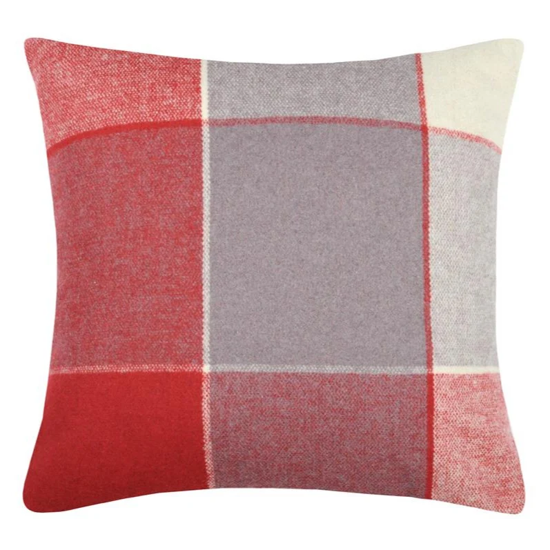 Coussin Courchevel Rouge