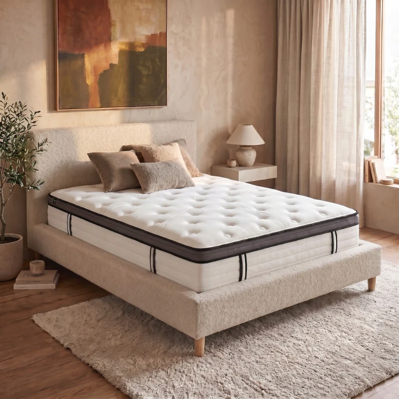 Matelas latex, ressorts, mémoire de forme, confort articulaire - Collection Grand View