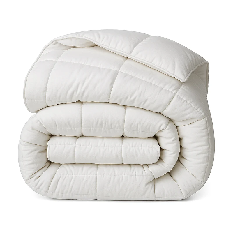 Couette tempérée 50% duvet, 50% plumes - Collection Premium