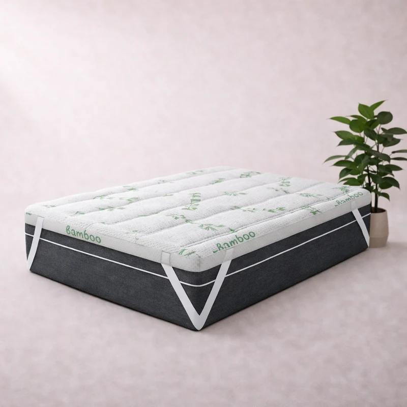 Bamboo+ - Surmatelas microfibre antidouleurs dorsales