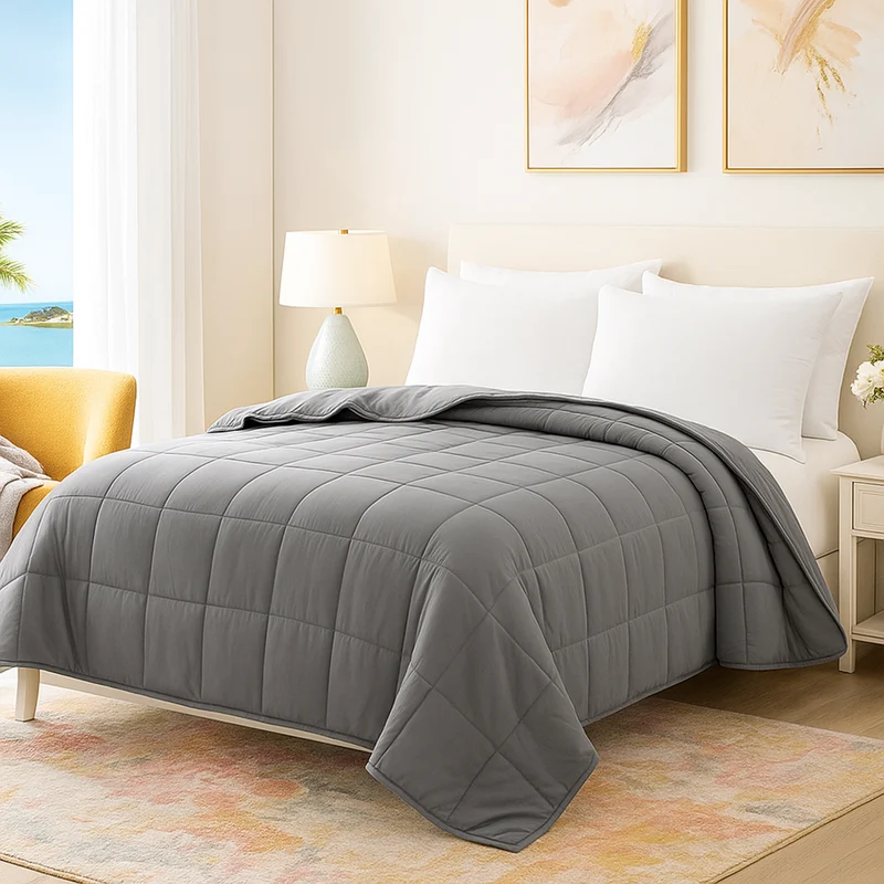 Couette d'été ultra légère 100 g/m², anti-transpiration - Collection Été