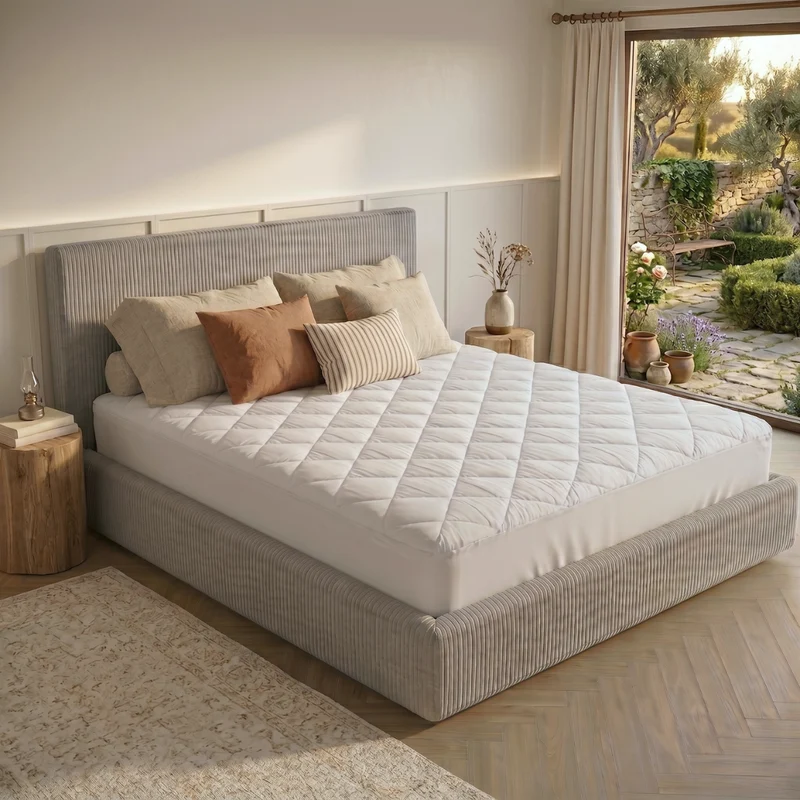 Protège matelas XXL coton, sommeil sain et confortable - Collection XXL