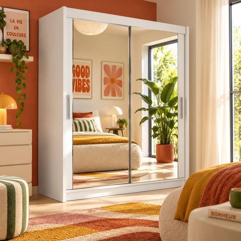 Armoire MOBILIER 1 Closico Camera XI (Blanc)
