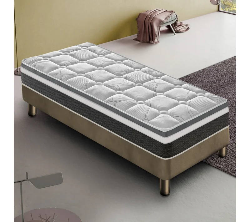 Matelas mousse Anna - Accueil mémoire de forme - Epaisseur 20 Cm