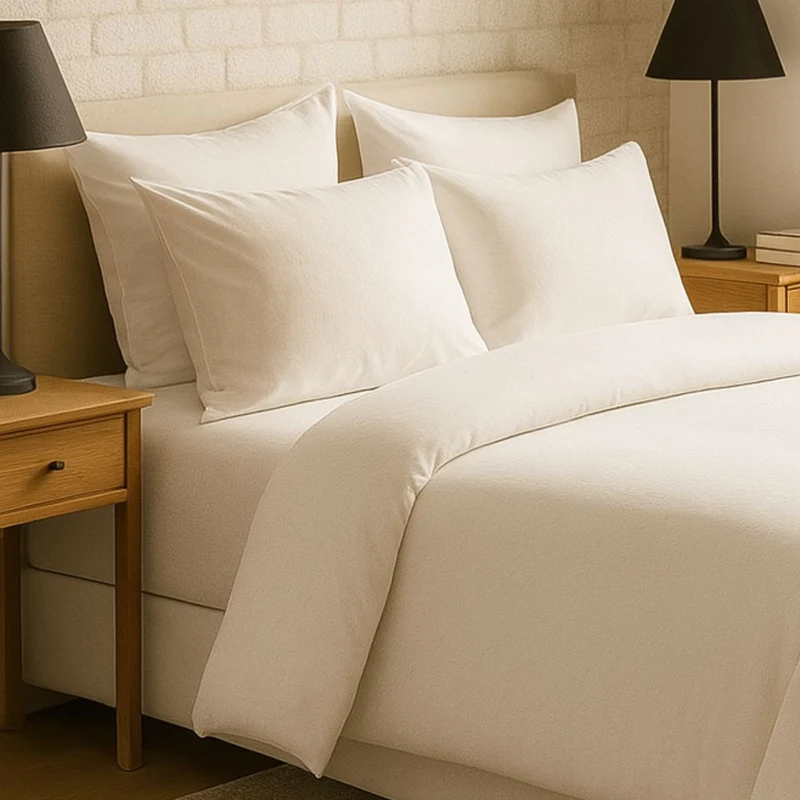 Drap housse en percale de coton bonnet 30cm Bâton Rouge