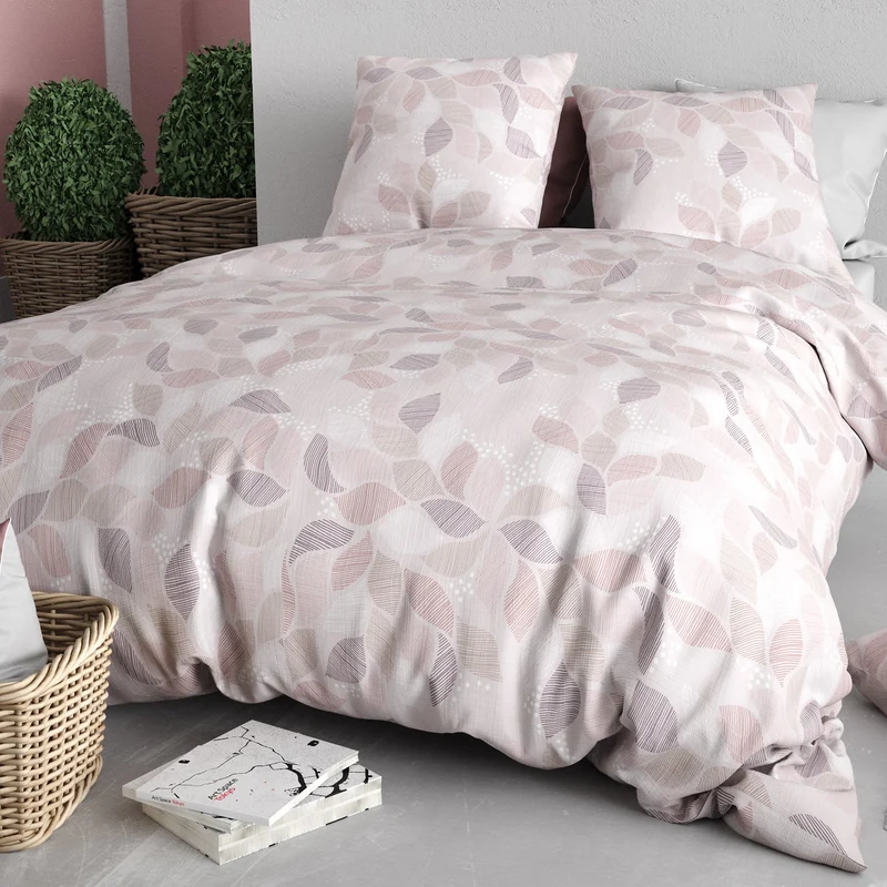 Parure de lit 100% coton 57 fils ALIX