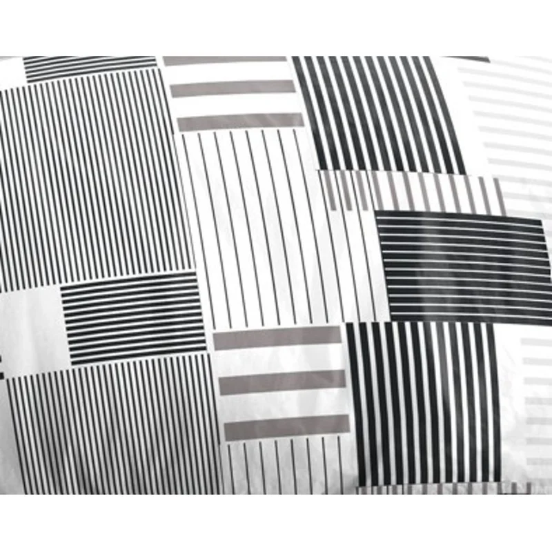 Parure de couette 3 pièces "Louna" 240 x 220 cm Aby Gris